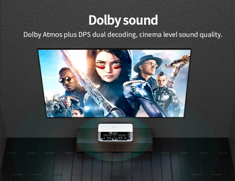 TV-projector Dolby-geluid